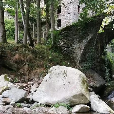Ancient Secluded Riverside Mill. Ponte Della Valle Villa Balmuccia